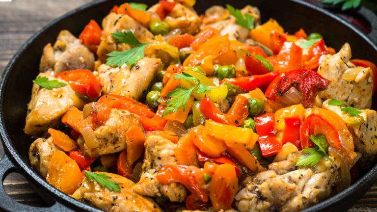 Chicken with vegetables